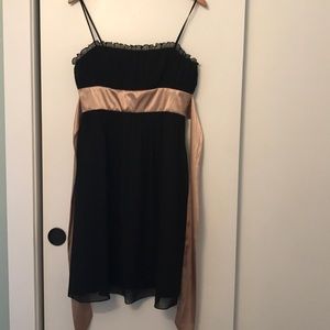 Black and Gold Party Dress